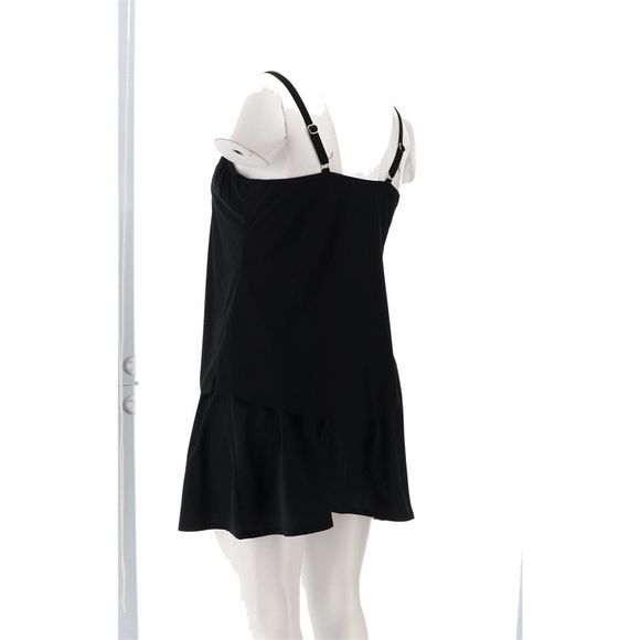 DreamShaper Miracle Suit Hank Tankini Skirt Black A4845390 - Picture 4 of 9